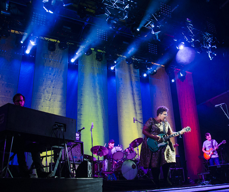 Headliner acts included Alabama Shakes, lit with Bandit-supplied gear.