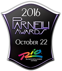 The 2016 Parnelli Awards will take place Oct. 22 at the Rio in Las Vegas