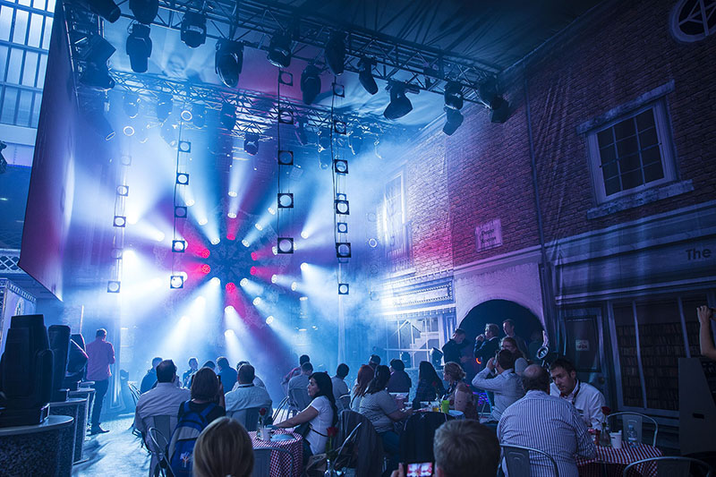 Robe's stand at PLASA included 42 Spiiders