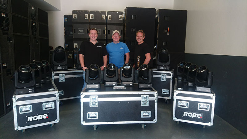 From left, Peter Rieck, Henry Jenkins and Wynand Veldsman