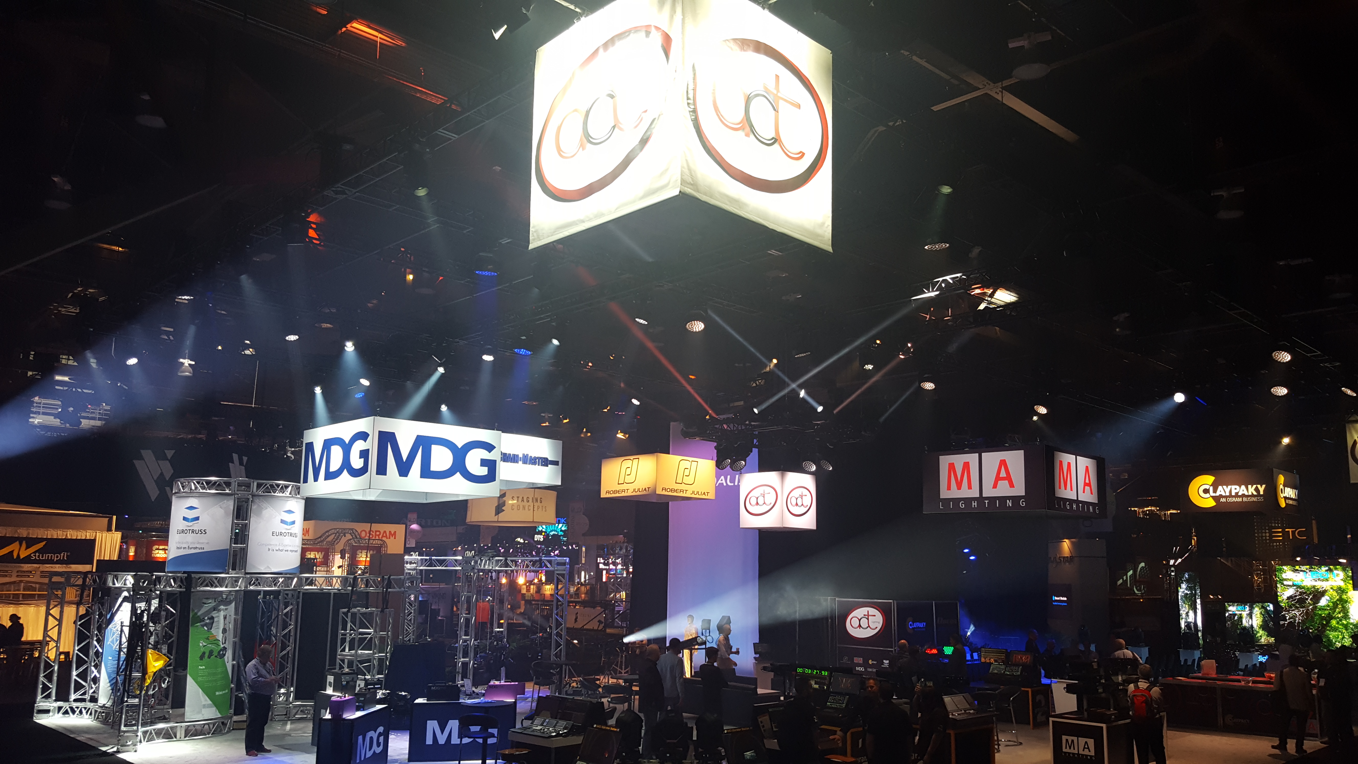 A.C.T Lighting Booth at LDI