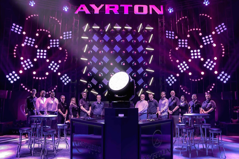Ayrton/Morpeus Booth at LDI