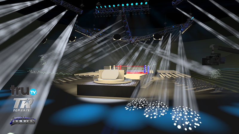 Rendering using Capture for Top Rank boxing event