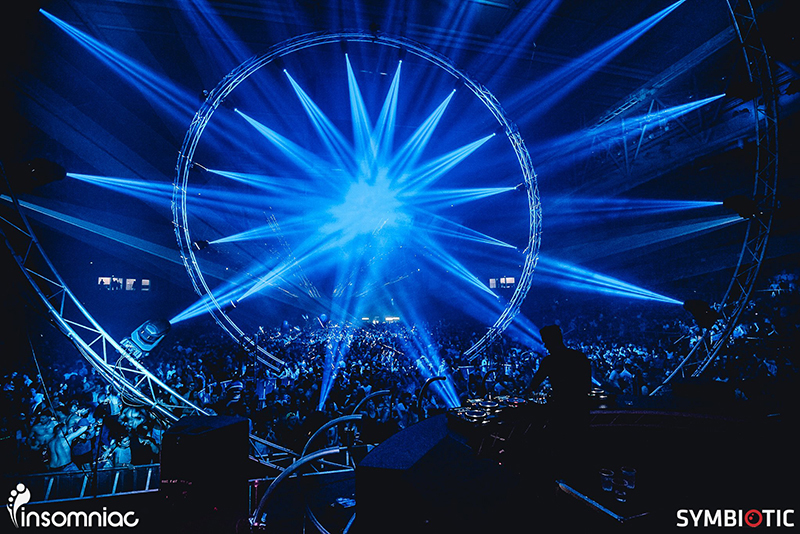 Insomniac's Dreamstate event in Melbourn, Australia used Hog 4-driven Shapeshifters