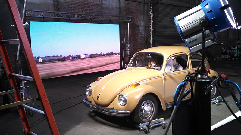 PixelFLEX panels provide dynamic backgrounds.