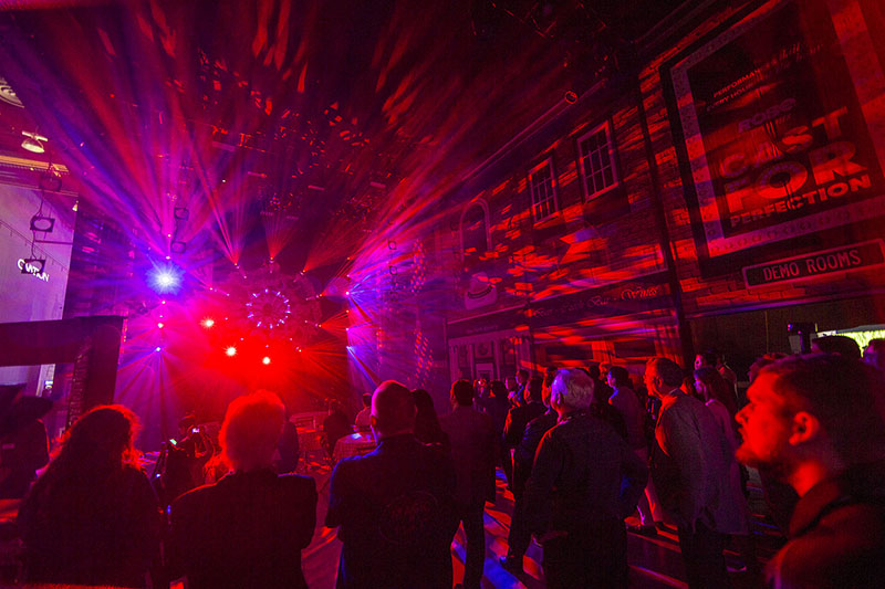 Robe's booth at the 2016 LDI Show