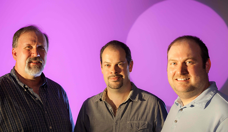 Ray Hill (ETC), Ludwig Lepage (Robert Juliat) and Matt Halberstadt (ETC)