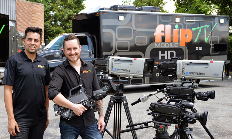 FlipTV Mobile is using six SK-HD1300 cameras from Hitachi Kokusai Electric America Ltd