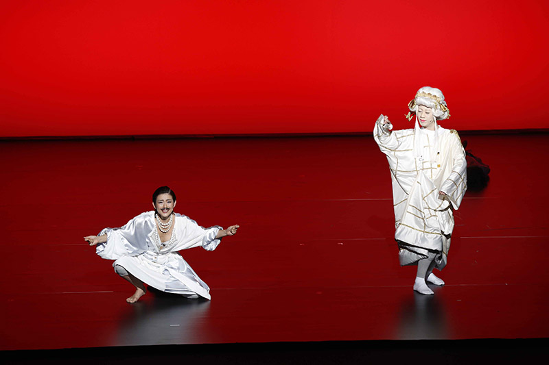 Richard Sandaime is an international collaboration performed in Japanese, English and Indonesian with Japanese and English subtitles