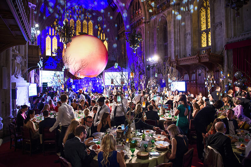The event featured themes from the stories of the late Roald Dahl.