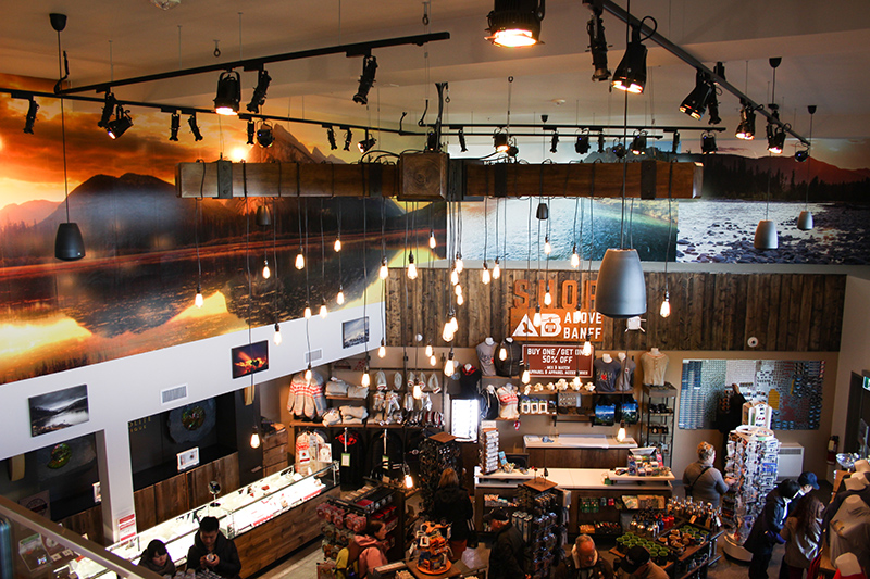 Banff Gondola Terminal interior, photo by Tyler Martin