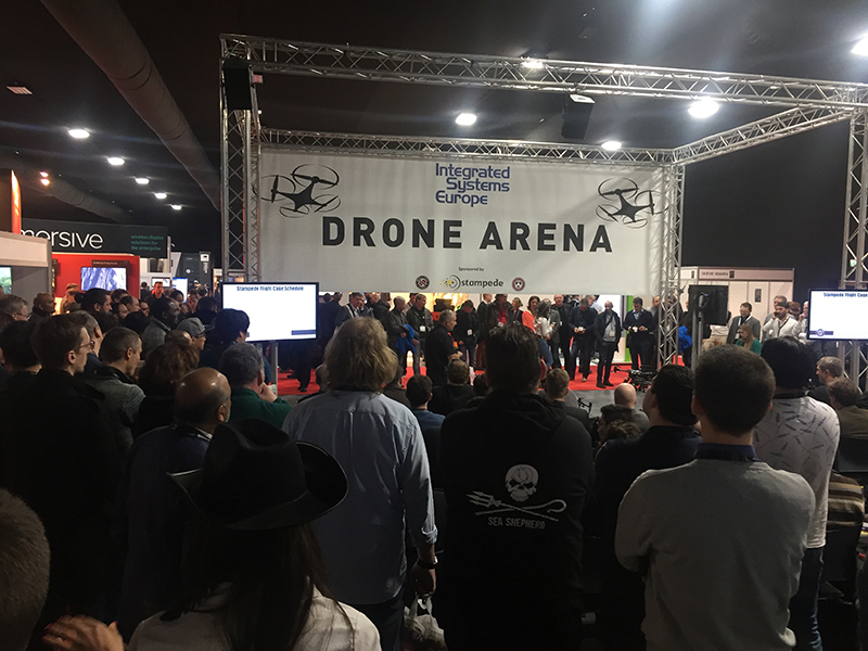 Stampede Drone Arena Returns to ISE for 2017