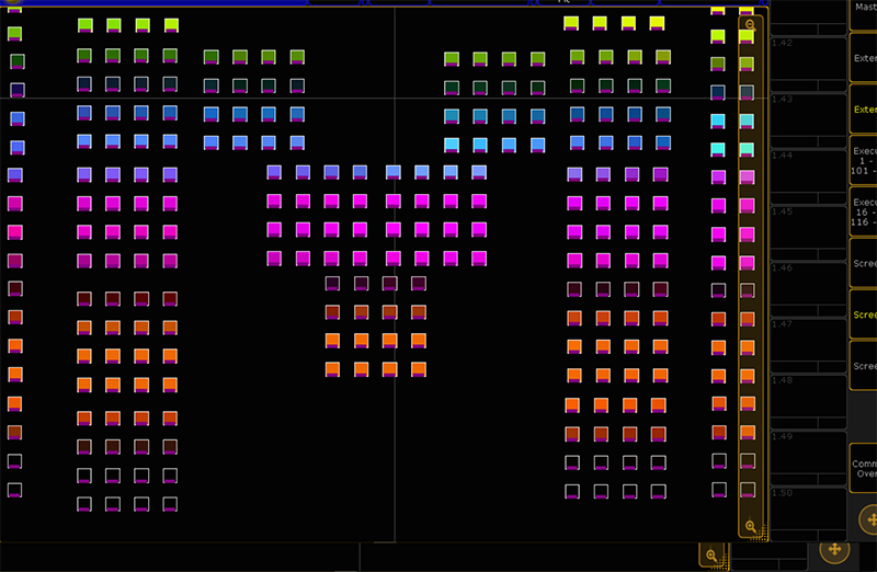 Pixelmapping with the MA grandMA2 PLSN