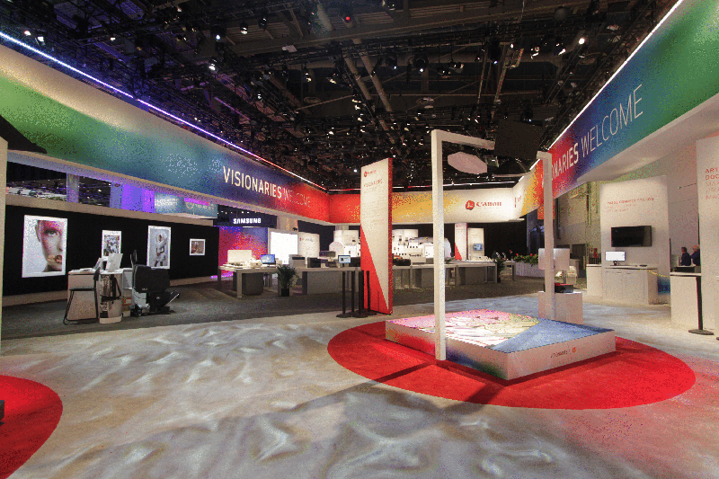 The rendering for Canon at CES 2017