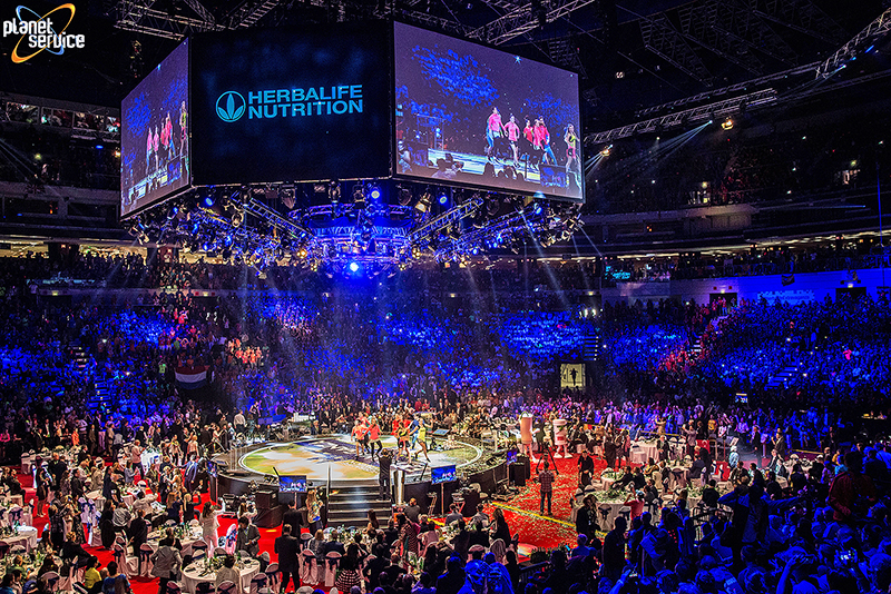 The Herbalife event in Prague, Sept. 2016