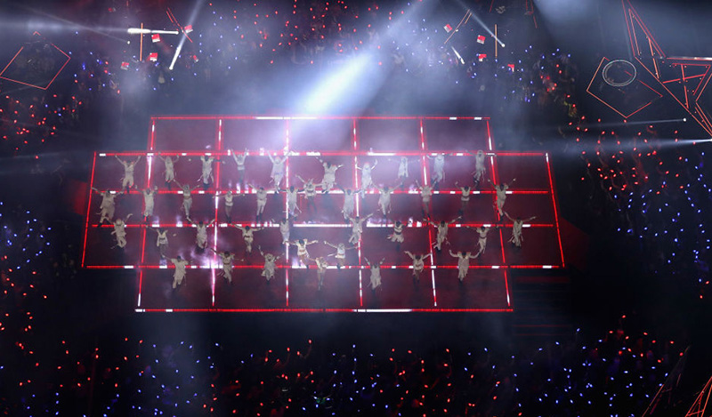 GLP X4 Bars at the Super Bowl Halftime Show 2017