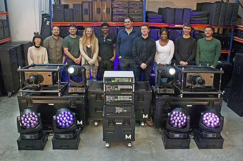 The team with new gear