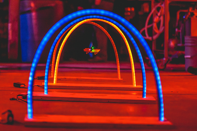 SJP Productions Supports Drone Race Event with ChamSys