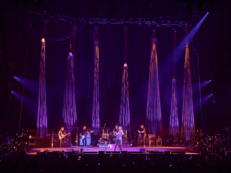 Along with Soundgarden, lead singer Chris Cornell had reunited and performed with Temple of the Dog alums within the past year. Temple of the Dog 2016 tour photo by Steve Jennings.