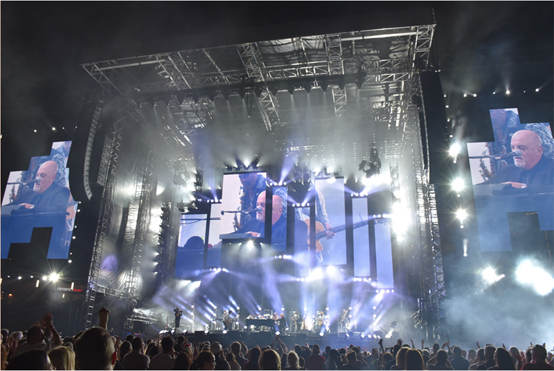 G2 Structures supported the event, the first concert staged at the new home of the Atlanta Braves.