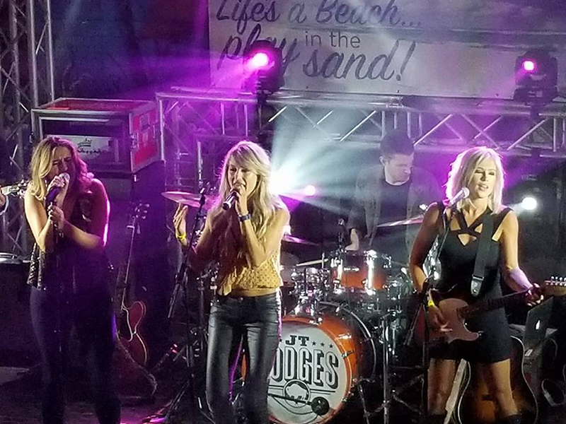 JT Hodges performed at Piranhas in Nashville on June 10