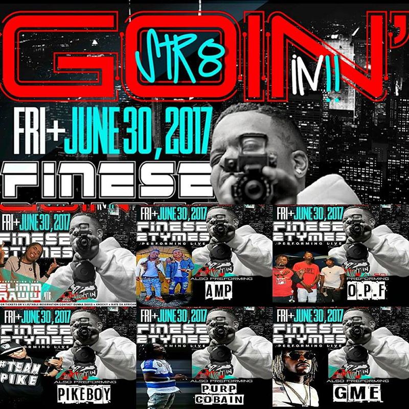 Poster promoting the June 30 event in Little Rock, AR