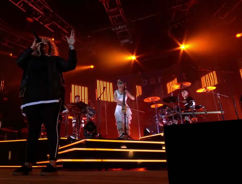 Clean Bandit Tours U.K., Europe wth Solaris Flare Q+ Fixtures