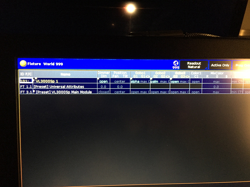 World applied as a playback filter
