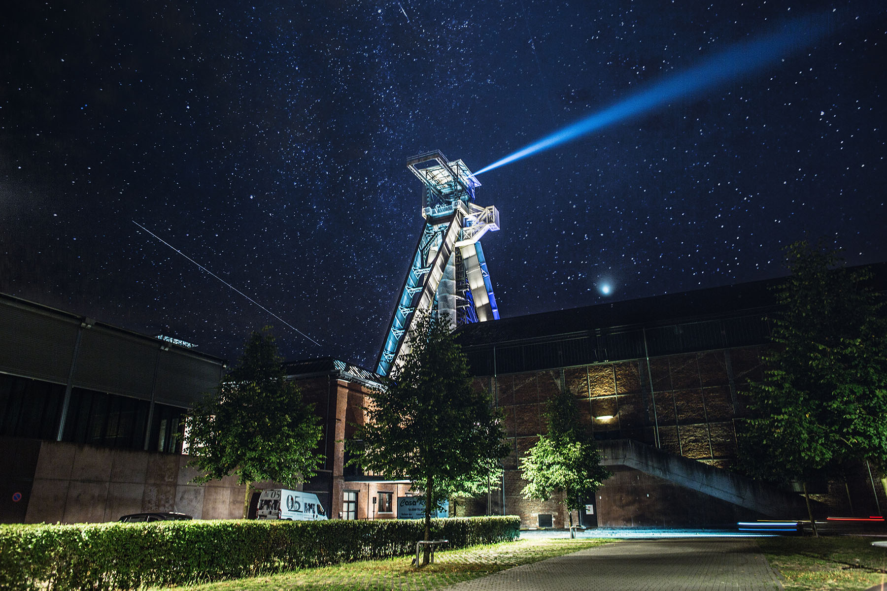 The ‘Black To The Future’ art exhibition is being organized by art collective Het Labo and staged at the C-MINE cultural center in Genk, Belgium.