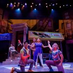 The musical by Lin-Manuel Miranda was staged at Geva Theatre Center. The morning after a power outage in Washington Heights, dawn lighting brings life to the cast of In the Heights. Photo by Goat Factory Media.