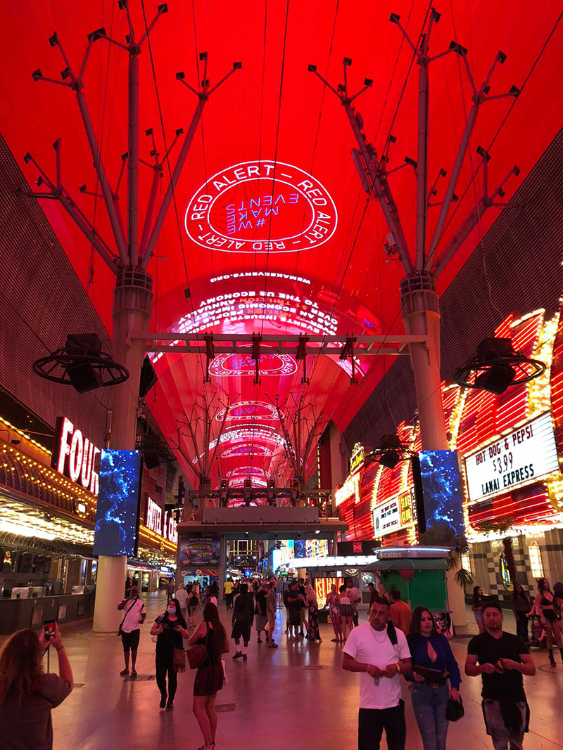 The Fremont Street Experience