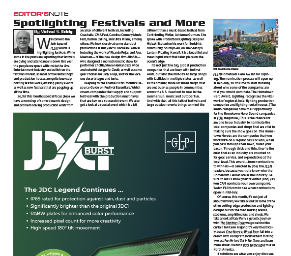 Spotlighting Festivals and More