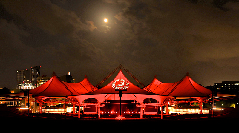 Cynthia Woods Mitchell Pavilion in the Woodlands outside Houston