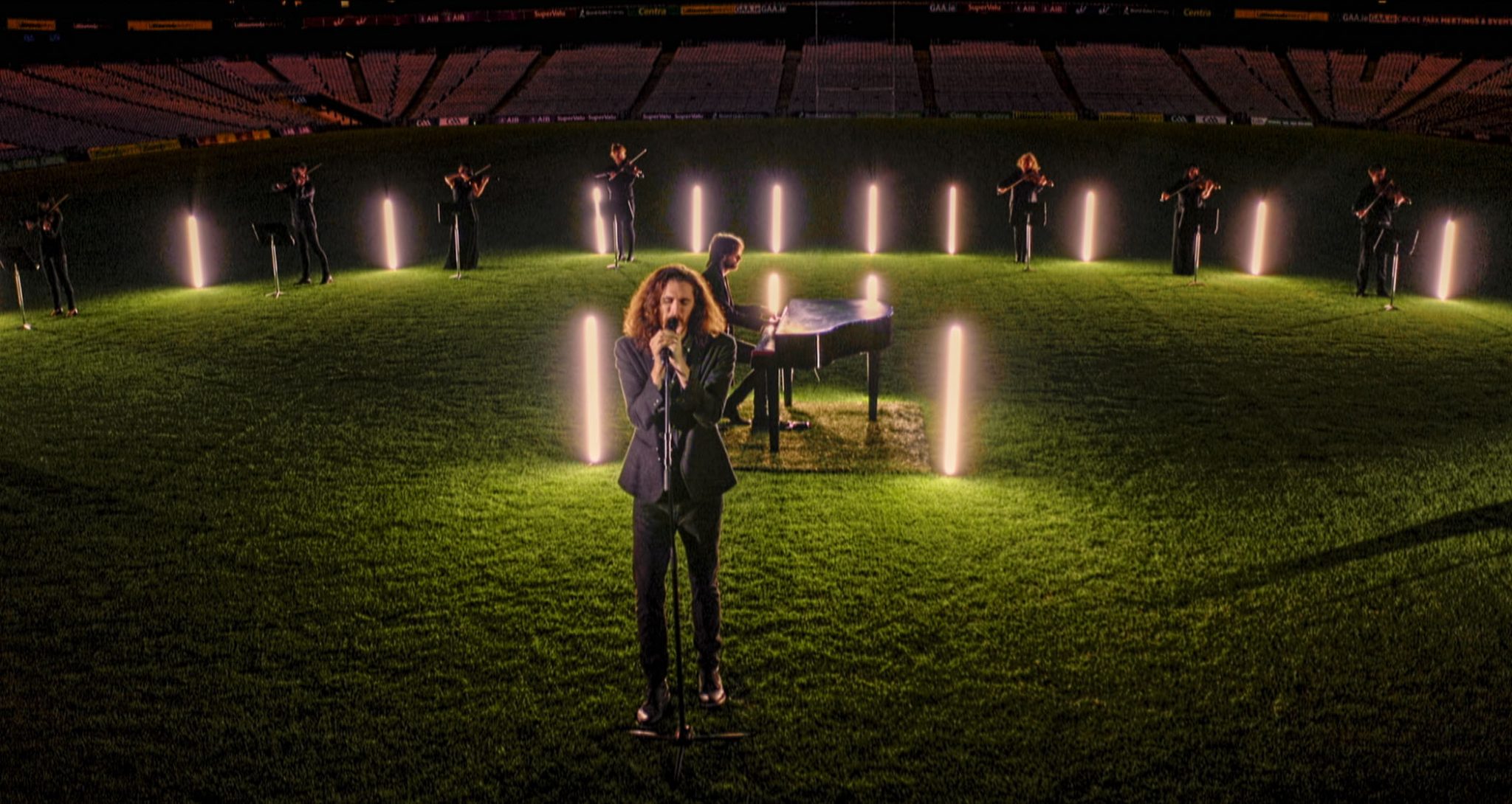 Hozier Performs for Comic Relief Video Shoot in Ireland with Astera ...