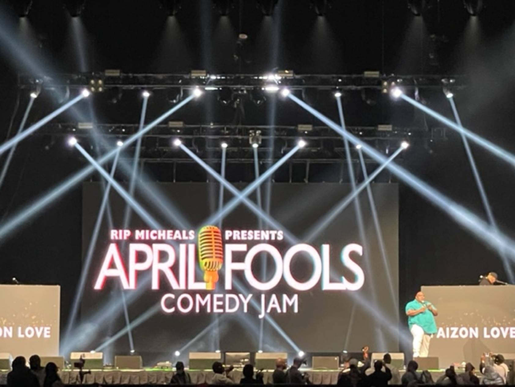 April Fools Comedy Show Gets Serious Side Lighting from Marc Wasserman