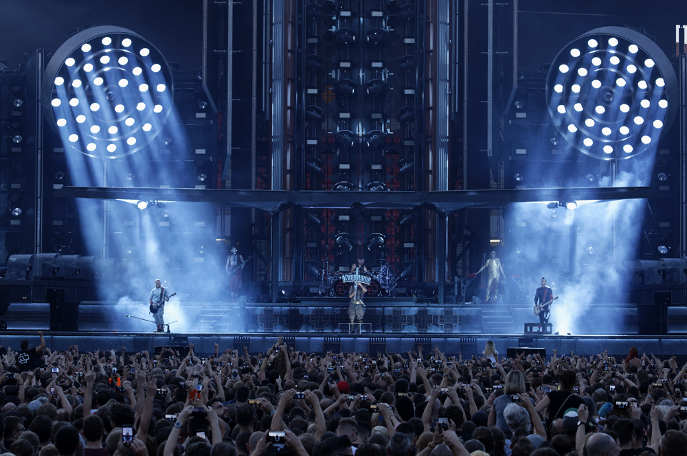 Rammstein Tours European Stadiums With Claypaky Fixtures – PLSN