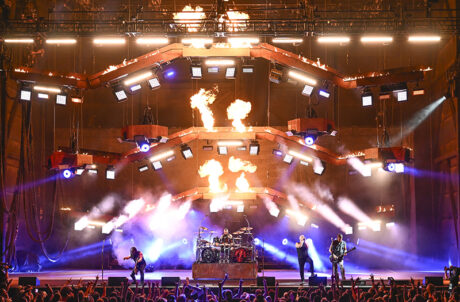 Disturbed 2023 tour photo by Steve Jennings