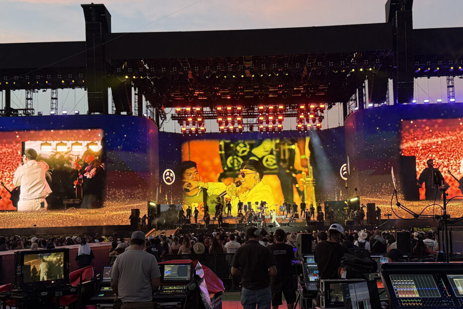 Junior H at Coachella 2025. Photo by Edgar Sanchez, XR Creative