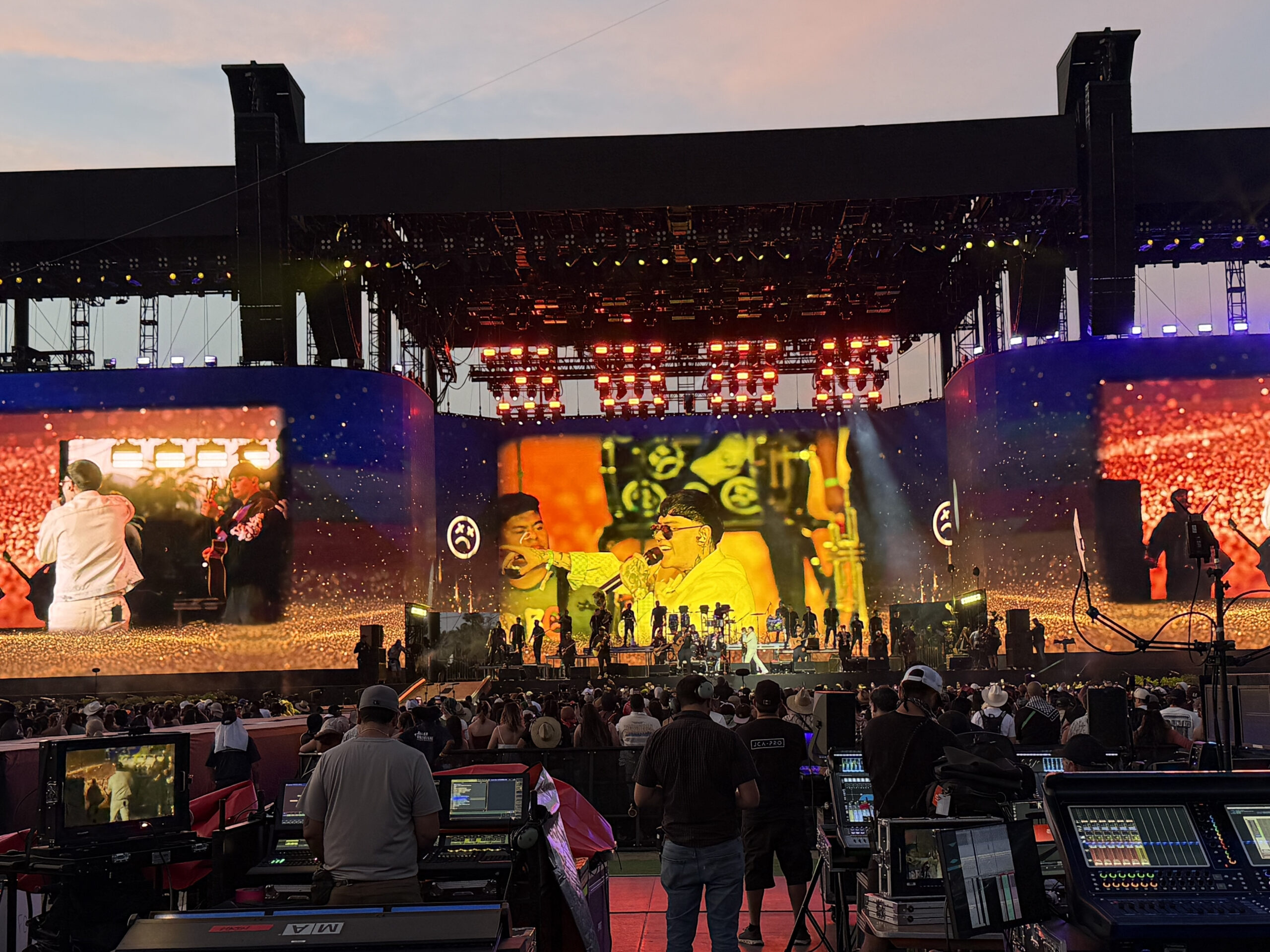 Junior H at Coachella 2025. Photo by Edgar Sanchez, XR Creative