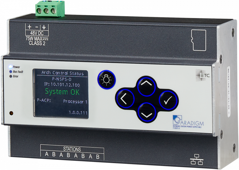 ETC Extends Unison Paradigm Reach with Network Station Power Supply PLSN