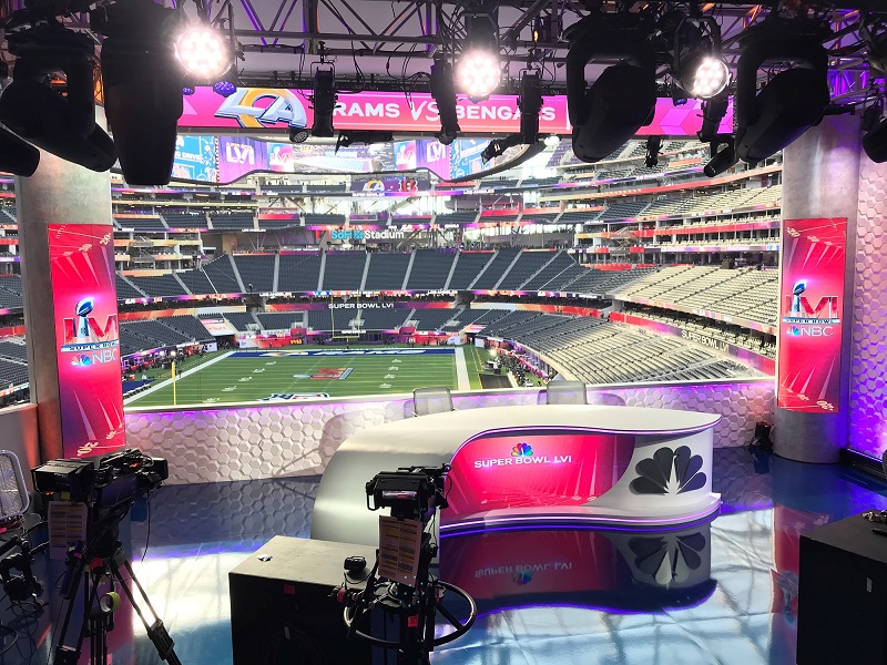 NBC gears up for Super Bowl LVI broadcast