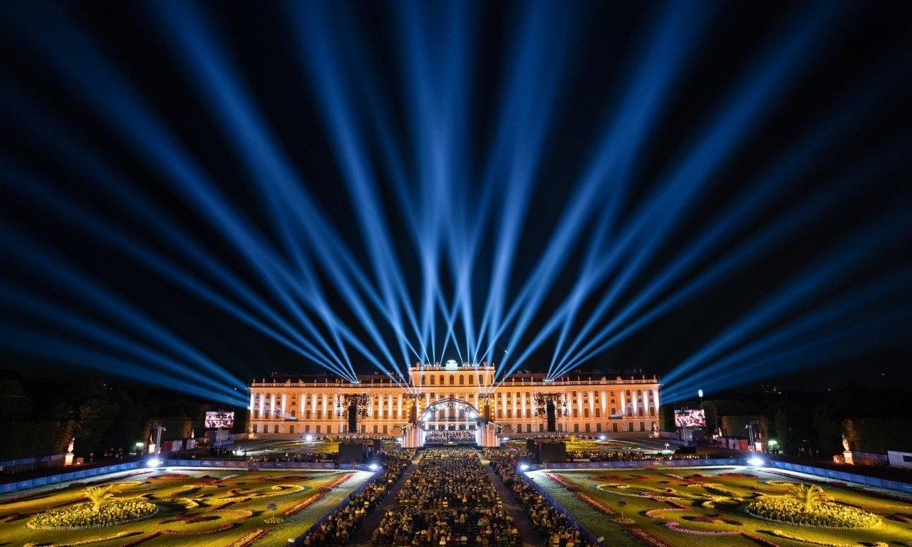 280 Proteus for Vienna Philharmonic Summer Night Concert at Schönbrunn