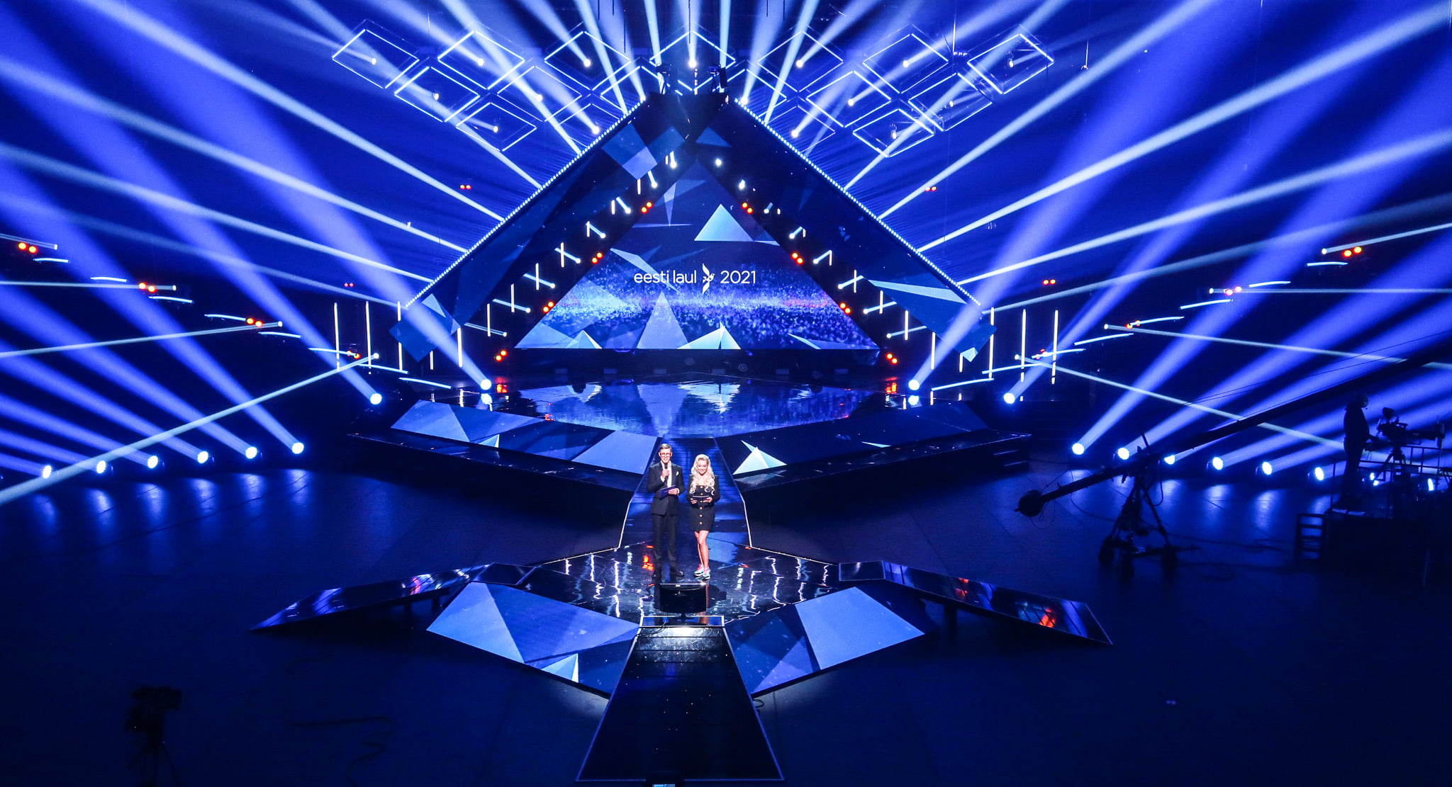 René Jõhve of Uses ChamSys for Estonian Eurovision Contestants