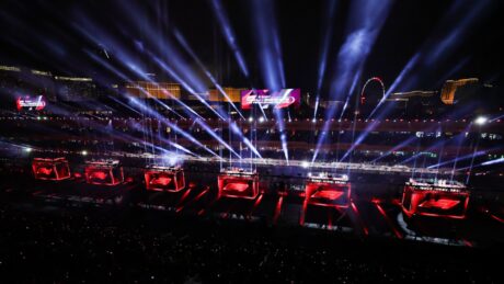 Star-studded opening ceremony lights up Las Vegas Grand Prix