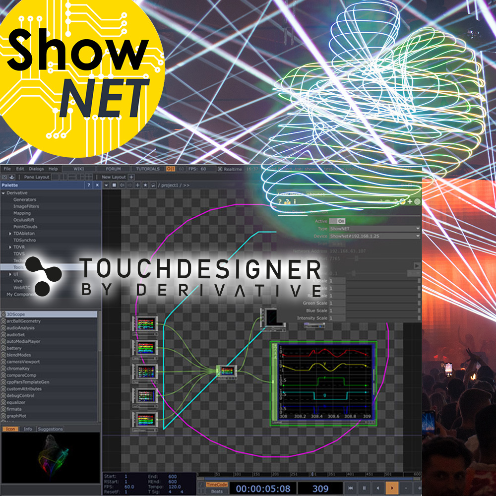 TouchDesigner Supports Direct Output to Laser Mainboards PLSN