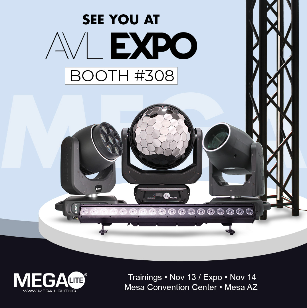 MEGALITE to Exhibit and Sponsor at AVL Expo 2024 PLSN