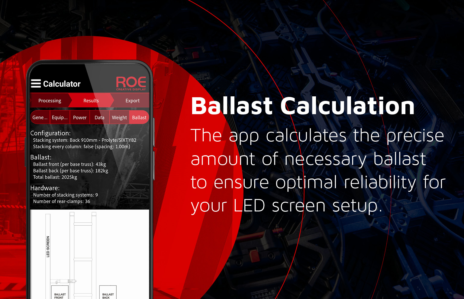 Introducing The ROE Calculator APP Your Ultimate Companion for LED Screen Prepping PLSN