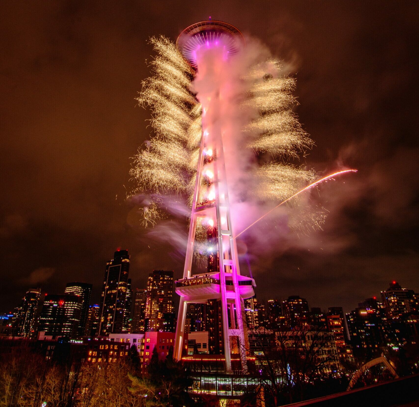 IPS and Elation IP65 an Unbeatable Team on Space Needle New Year’s Eve