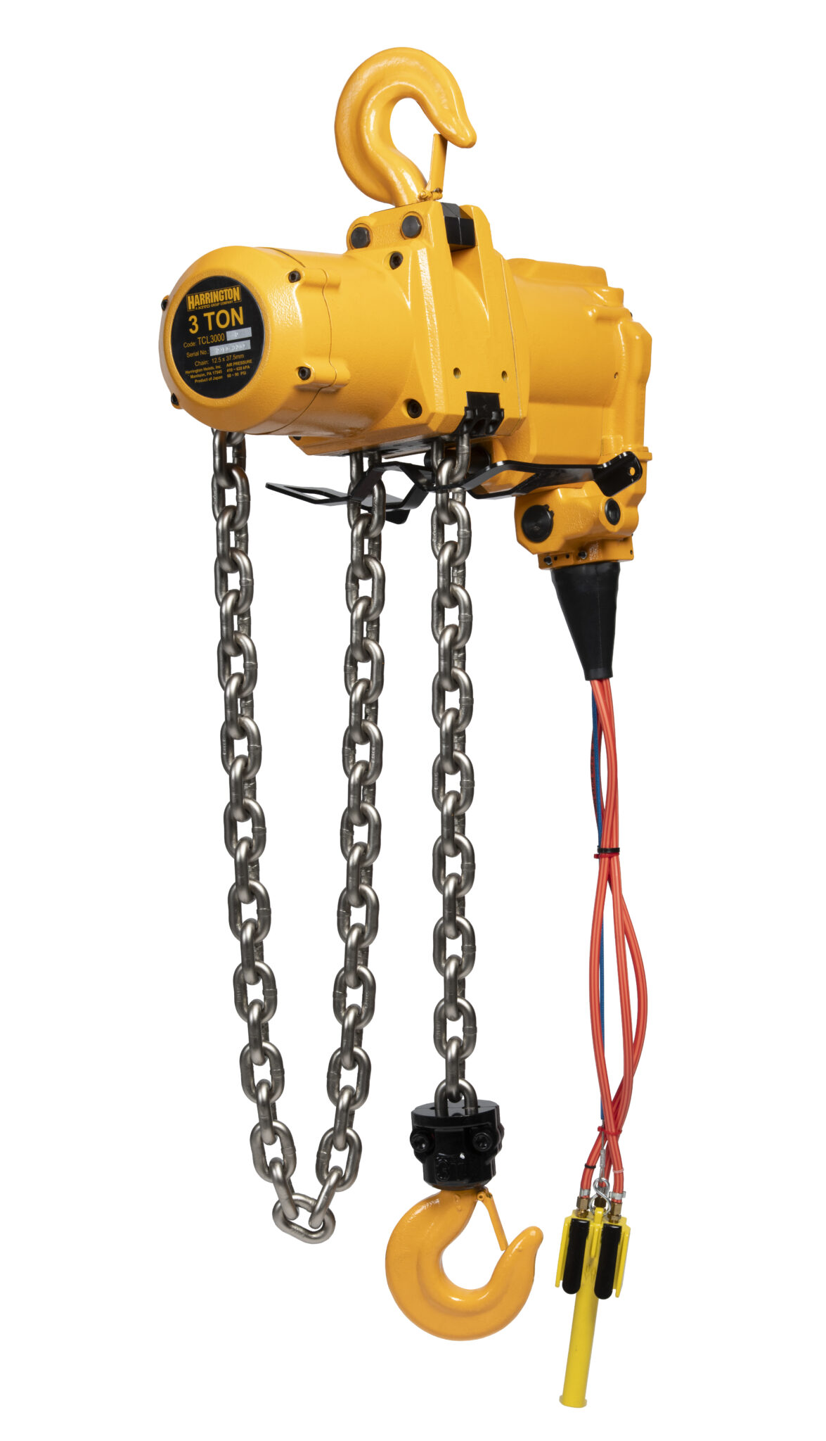 Harrington Hoists, Inc. Introduces New Capacities to Their TCL Series