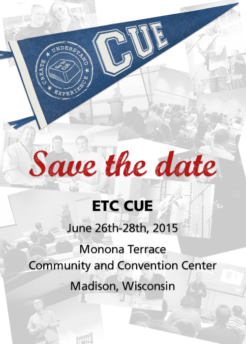 ETC CUE 2015 Save the Date